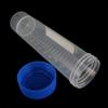 Fittings With Scale Lab Analysis Bottles Centrifuge Tubes Caps Pack Container Plastic Test Tube
