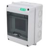 Circuit Breaker Box PC IP65 Waterproof 5 Way Transparent Cover Distribution Protection Box for Indoor Outdoor Use