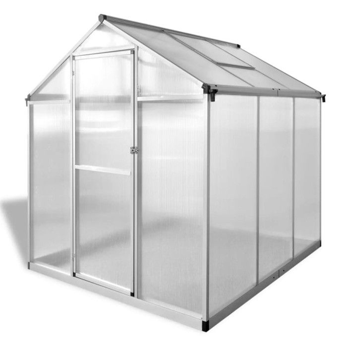 Greenhouse - vidaXL - 3.46 M² - Reinforced Aluminum - UV Resistant - Thermal Insulation