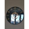 Mirrored Wall Clock (Golden Numbered)