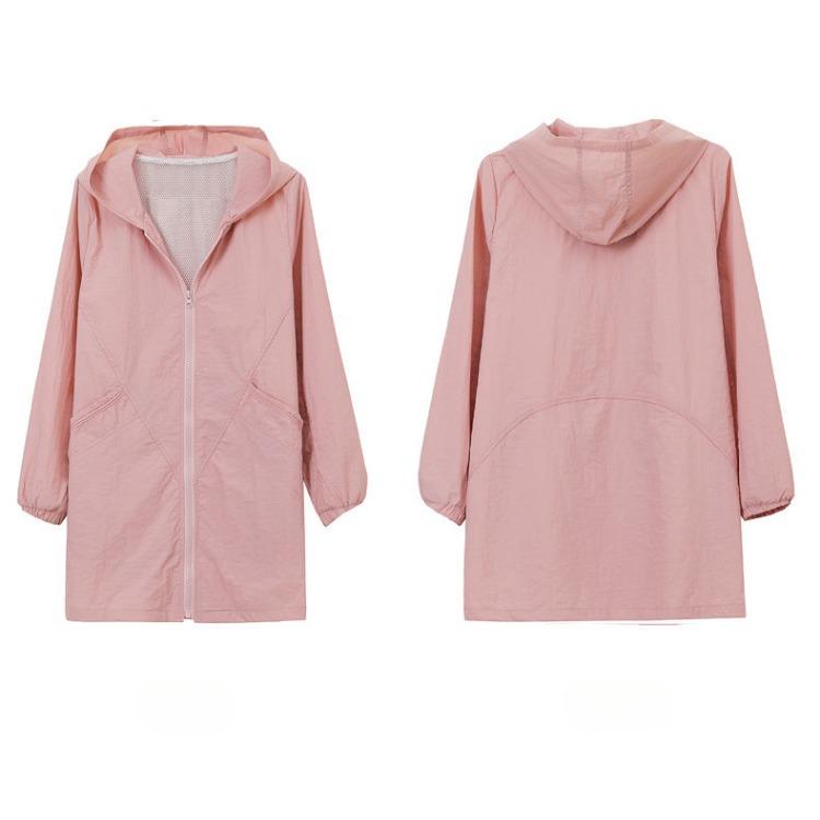 Солнцезащитная верхняя одежда больших размеров для пожилых матерей - дышащий, устойчивый к ультрафиолетовому излучению топ для защиты от солнца