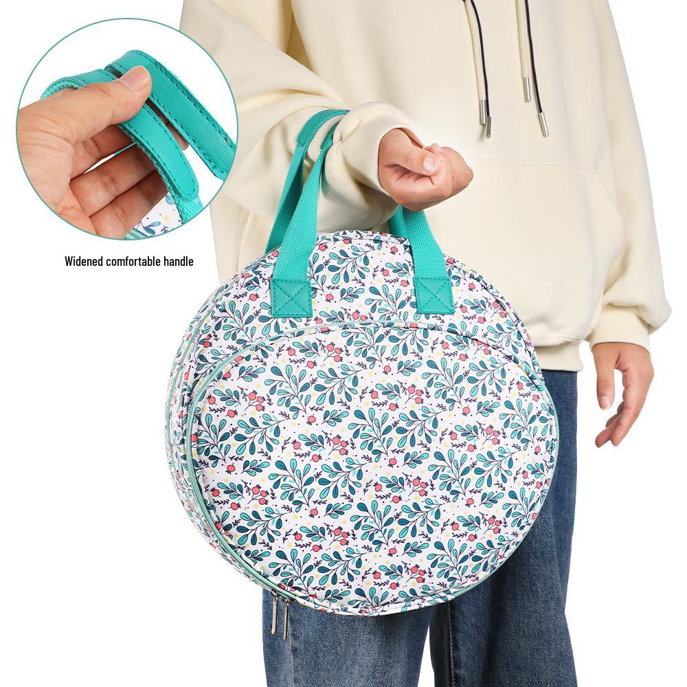 Сумка для хранения набора для вышивания крестом с инструментом для протыкания и аксессуарами для пряжи