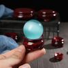Natural Wood Holder Globe Base Miniature Display Stand Statue Pedestal Magic Sphere Holder Desktop Ornament For Crystal Ball Hot