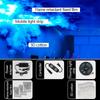 3D Thunder Cloud LED Light Kit, DIY Creative Thunder Cloud Lamp Wall with Remote Control, Colorful Atmosphere Night Light(5m)