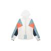 Adidas Neo Hooded Zip Windbreaker Jacket Men Jackets White Legend-Ink-Blue DW8109