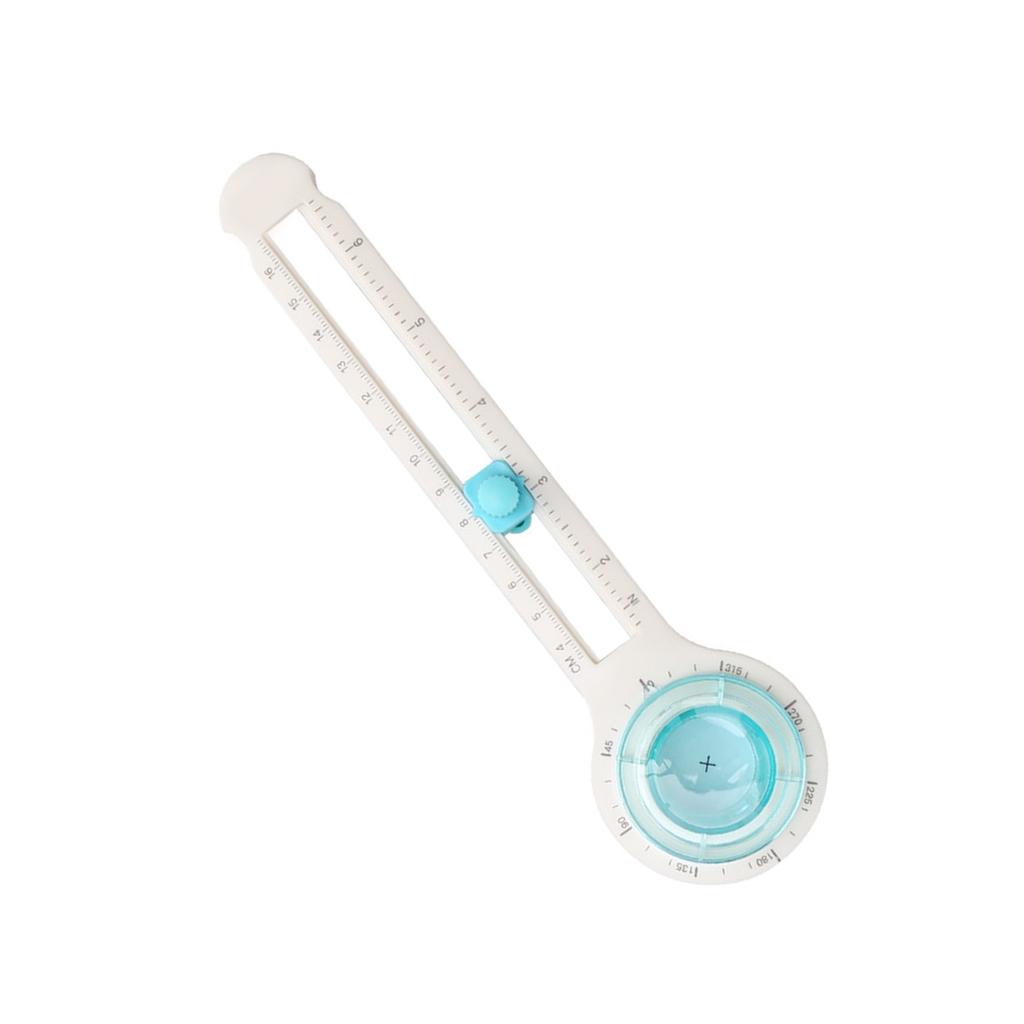 Circular Paper Cutter Paper Round Trimmer Multifunctional Scrapbooking Tool for Paper Coupons Label Photo Cardstock