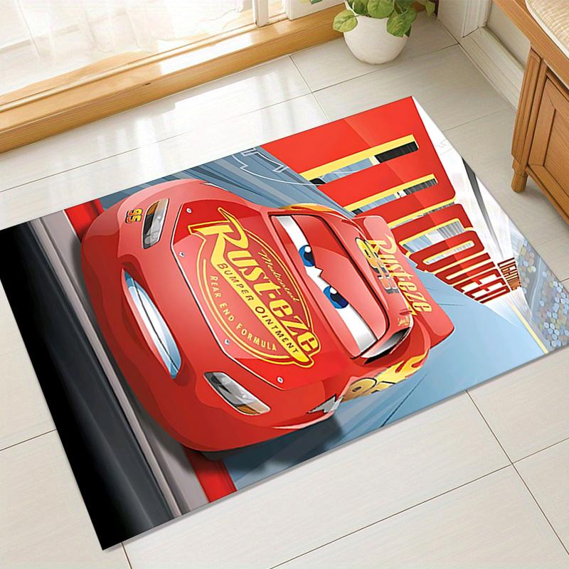 Mcqueen Carpet For Playroom Bedroom Living Room Sofa Home Decorkids Game Area Rug Nonslip Floor Mat