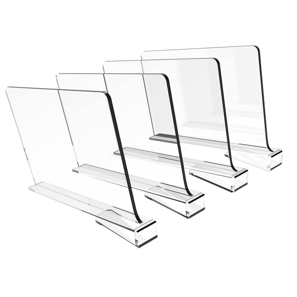 Shelf Dividers Separators Adjustable Acrylic Multi Purpose Closet Organization Closet Dividers for Bedroom Kitchen Cabinets