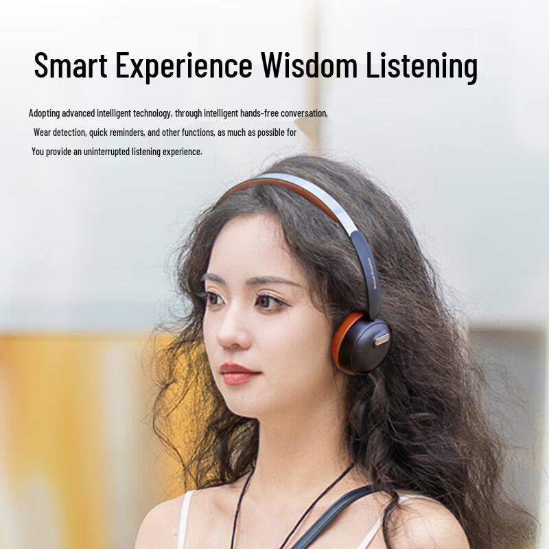 OKSJ F2 Pro Retro Bluetooth Over-Ear Headphones