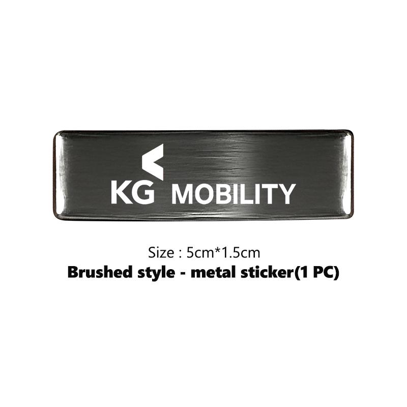 BMB1 Car Body Sticker Badge Auto Styling Decoration Accessories For SsangYong Kyron Actyon Sport Tivoli Torres Korando C300 Musso