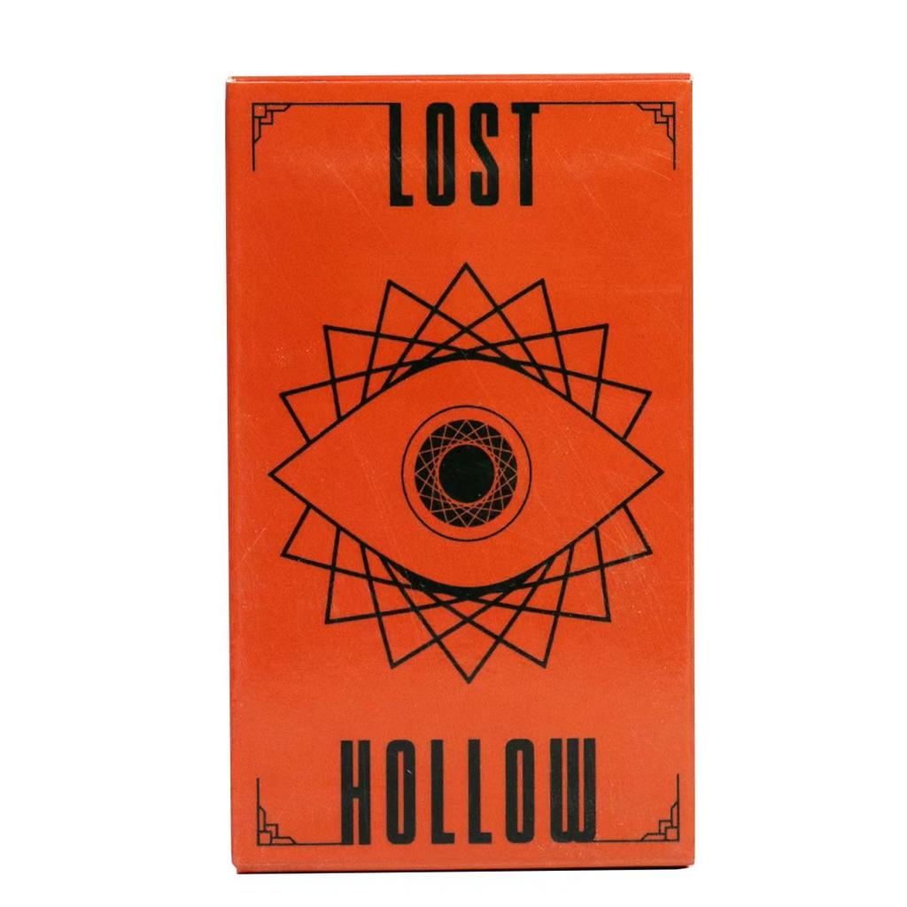 Lost Hollow Tarot with Guidebook for Beginners with Red Gilded Edges 10.3*6cm