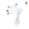 2.5mm 2- or 4-Way Plug Cable for TENS/EMS Stimulators – Electrode Wire for Muscle and Nerve Therapy Pads