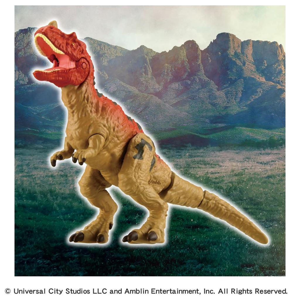 TAKARA TOMY Ania Jurassic World Ceratosaurus Animal Dinosaur Toy Возраст 3+