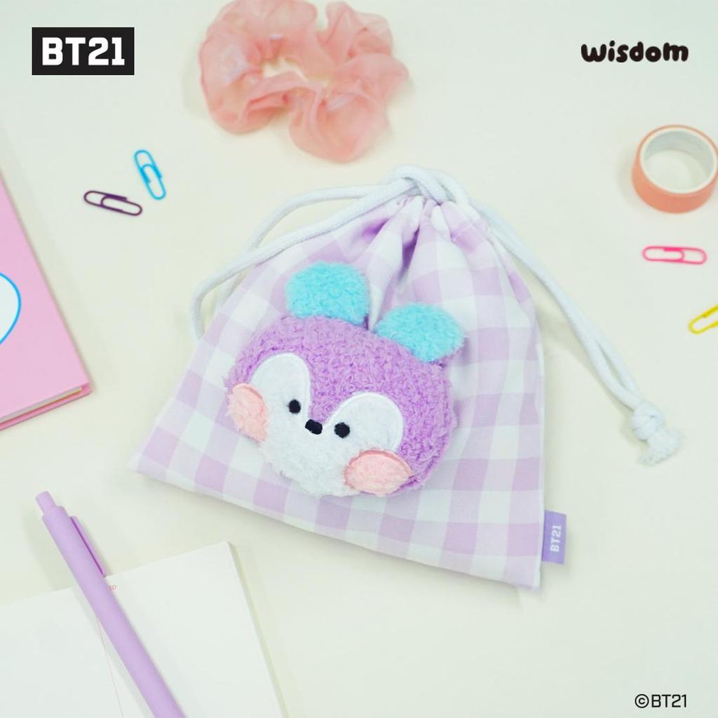 BTS (Бантан Бойз) Мини-чехол для лица BT21, Официальный, Оригинальный, Аутентичный, K-POP, idol