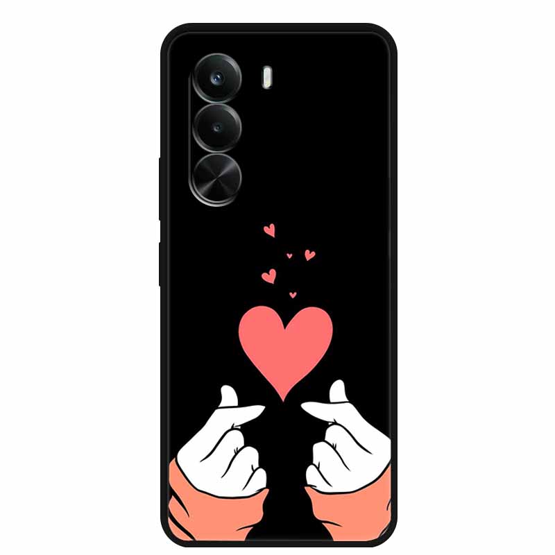 Чехол для Realme P4x P4 x 5G Global Мягкий Силиконовый Защитный TPU Чехол для Телефона для Realme P4x 5G Роскошный Мультяшный Новый Задний Чехол Coque