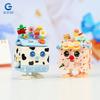 Gao Qi 3048-3049 Happy Biscuits Milk Many Ornaments Children's Assembled Building Blocks Toy Gift Wholesale