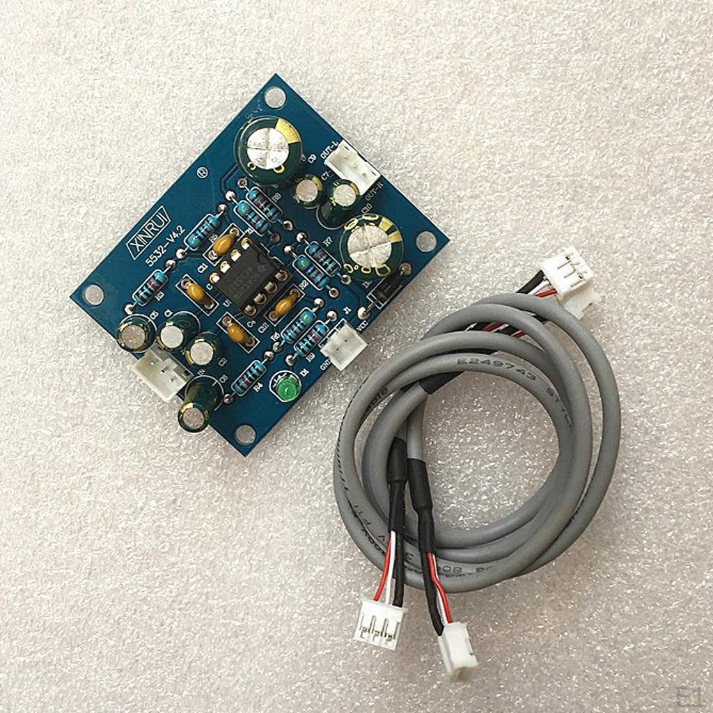 12-35 Audio Preamplifier Board Stereo 553Panel Pre-amp