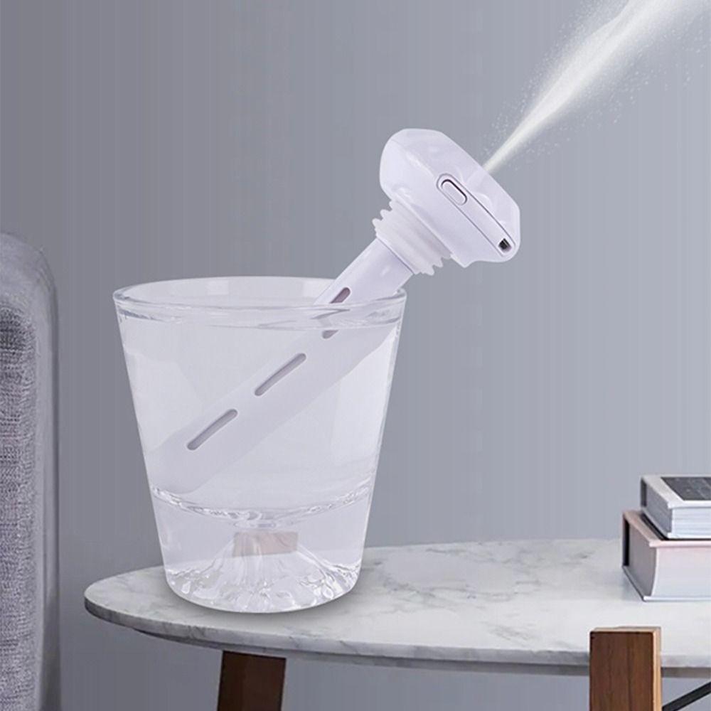 LED Lamp USB Air Humidifier ABS Car Purifier Portable Mist Maker  Home