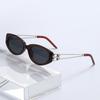 New Retro Trendy Cat-Eye Sunglasses Advanced Versatile Party Gatherings Outdoor Beach Travel Magnificent Shades Glasses