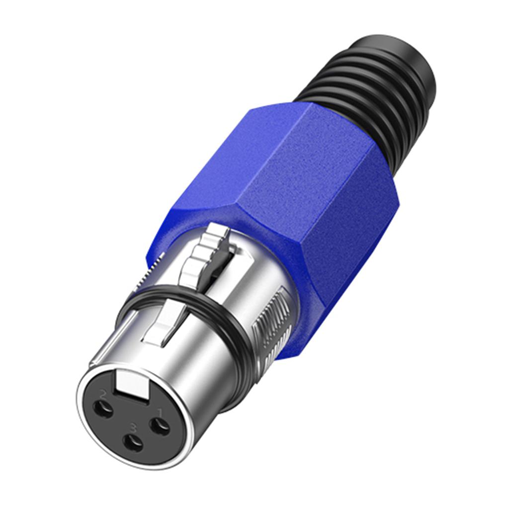 XLR 3Pin кабельный разъем 3Pin мужской и женский разъем для звуковых систем High Fidelity 3Pin XLR адаптер