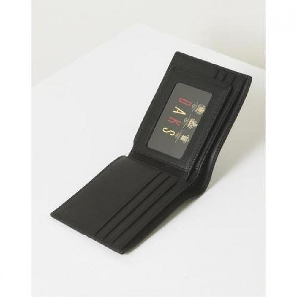 Daks Black Leather Contrast Wallet Dbwa2f600bk