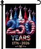 Флаг США к 250-летию, Декорации к 4 июля, 1776-2026 250 Лет Дня Рождения Американский Декор Патриотические Садовые Флаги Par
