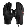 Sports Gloves -30C Unisex Zipper Anti-Slip Foam Touch Screen Lining