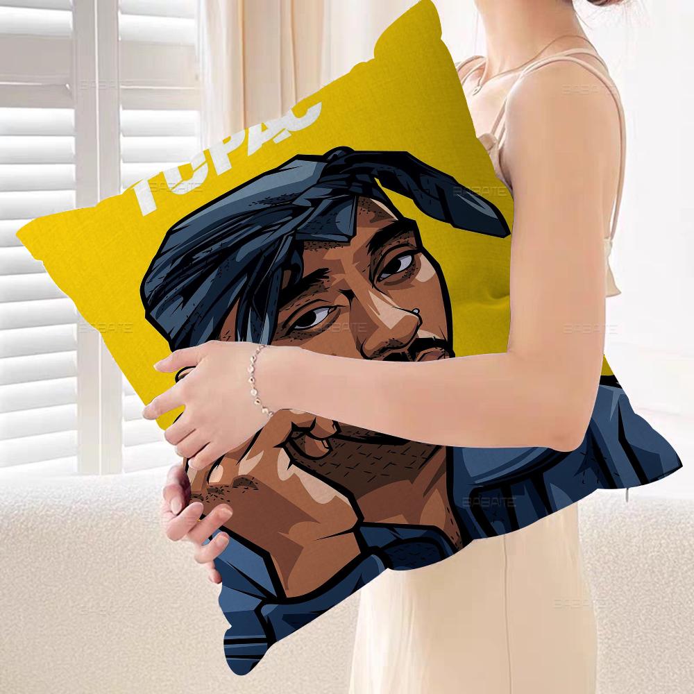 Rapper 2P-AC Personalized Pillow Dust Cover Bedroom Kids Party Decoration Pillowcase Birthday Children Gift