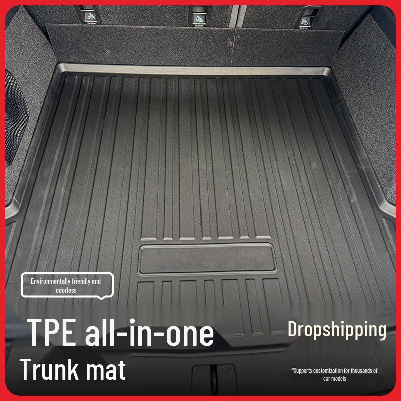 Экологичный odorless TPE коврик в багажник для Kia Carnival