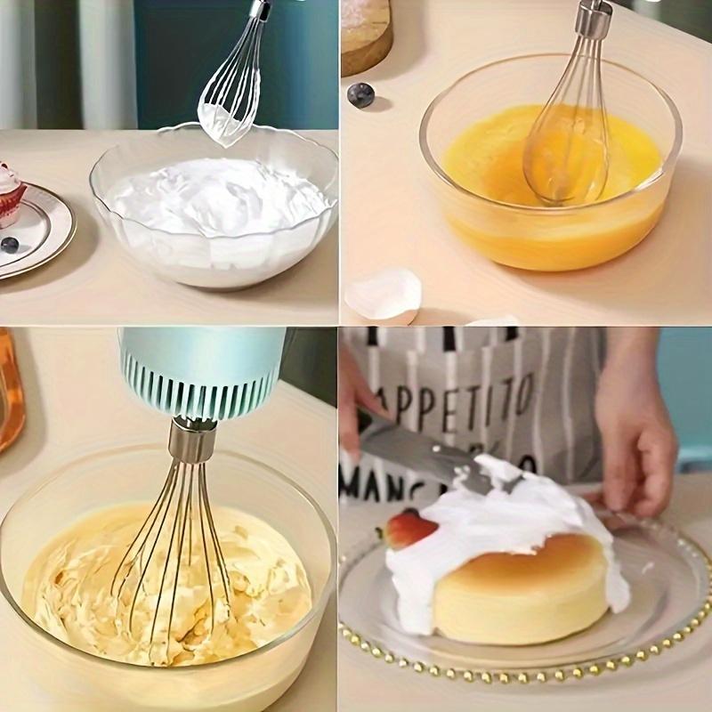 2-в-1 Электрический Чесночница и Набор для взбивания яиц - USB-перезаряжаемый Ручной миксер с мини-мясорубкой Кухонный инструмент для выпечки