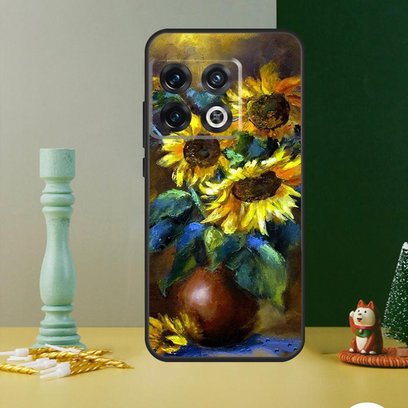 Чехол-картина маслом с цветами для OnePlus Nord CE 4 2 3 Lite N20 N30 9 10 Pro 8T 9RT 10T 10R 12R 13R 11 12 13 Чехол