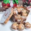 14 шт. в коробке, рождественские елочные подвесные шаровые украшения Navidad, новогодний шар, безделушка для рождественских украшений своими руками, шар с ремнями, детский подарок