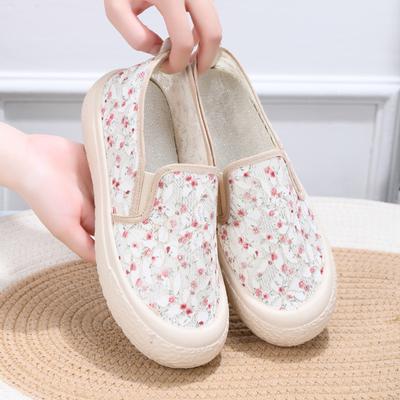 2025 весна и осень новая корейская версия модной универсальной повседневной обуви, кампусный стиль, толстая подошва, обувь-лоферы на одном педале, обувь для студентов