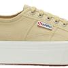 Пальто на платформе Superga 2790 бежевого цвета миндаля S9111lwakl