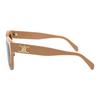 Celine Irregular Shape Sunglasses With Mirror Leg Pattern Design Women sunglasses Multicolor CL40235F