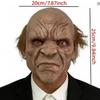 Fierce Old Man Halloween Horror Mask Latex Headgear Mask