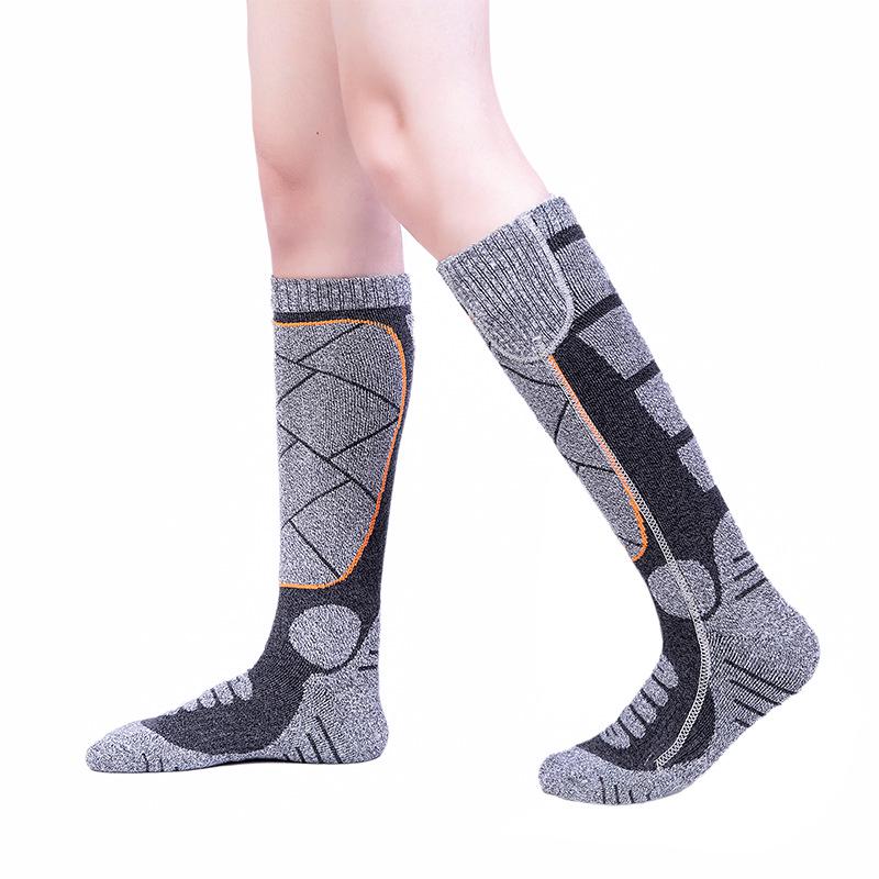 USB Перезаряжаемые Зимние Носки с Подогревом для Мужчин и Женщин - Высокие, Защита от Холода