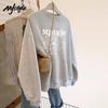MJ STYLE Women's Relaxed Fit Long-Sleeve Pullover Sweatshirt
