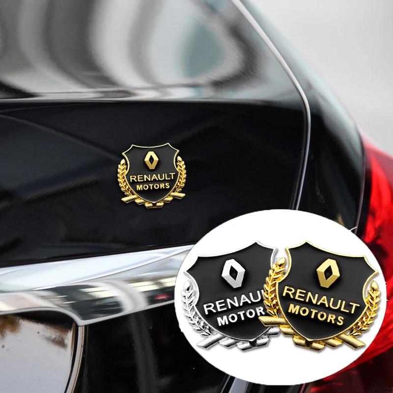 2026 Горячие Колпаки на ступицу для Renault Для Renault Megane 2 Duster Logan Captur Clio Fluence Kadjar 2 шт. 3D Наклейка на кузов/багажник автомобиля