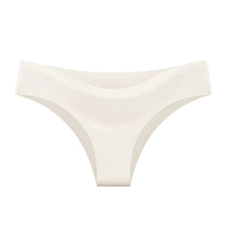 Women's Panties Underwear Fitness Sports Seamless Female Lingerie Sexy T-back Tanga Thong Ice Silk Intimates