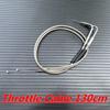 Weaving Steel Wires Throttle Cable Case for Harley Sportster XL1200 883 Dyna Road King Electra Glide