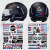Car Decal Body Headlight Rim Sticker Interior Decoration Accessory For Bmw F20 F30 G20 F31 F34 F10 G30 F11 X3 M3 M4 1 3 5 Series Xksh32 Dbjs5