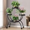 Металлическая многоярусная подставка для цветов Xianjue