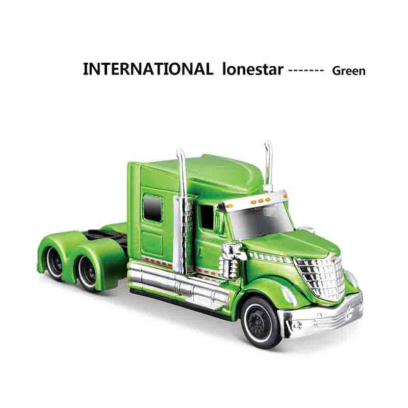 Майсто 1:64 Модель-симулятор грузовика Mercedes-Benz MACK Anthem с международным прицепом, модель автомобиля, игрушка-машинка из сплава, мужская коллекция, подарок
