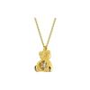 Swarovski Teddy Lucky Bear Earring Set Crystal Cubic Zirconia Necklace Women jewelry 5643798