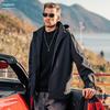 Yingjuelun Men's Hooded Jacket 2025 Autumn and Winter New Outdoor Workwear Jacket Men's Windproof Sports Top