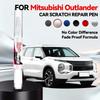 Для Mitsubishi Outlander 2001-2025 CU CW0 GF0 GG0 Ручка для ремонта краски Подкраска Удаление царапин DIY Автоаксессуары Черный Белый