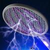 Foldable Bug Zapper Racket Rechargeable Mosquito Swatter Fly Killer and Mosquito Trap Lamp for Home Indoor Outdoor