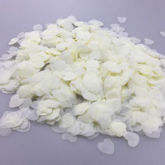 1,5 см в форме сердца бумага конфетти DIY день рождения свадьба воздушный шар декор стола