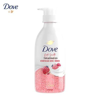 Гель для душа Dove Сладкая клубника и овсяное молоко с сывороткой